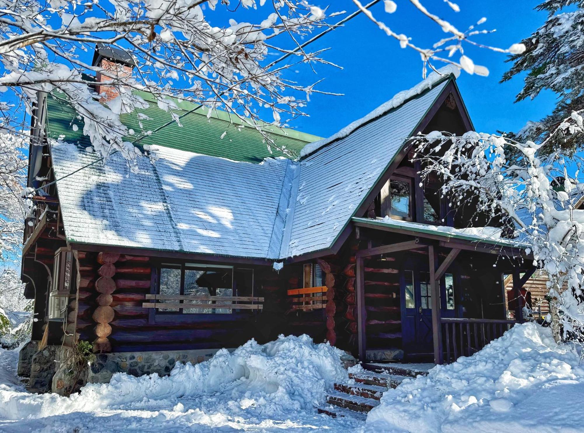 Hakuba Riverside Loghouse Екстер'єр фото