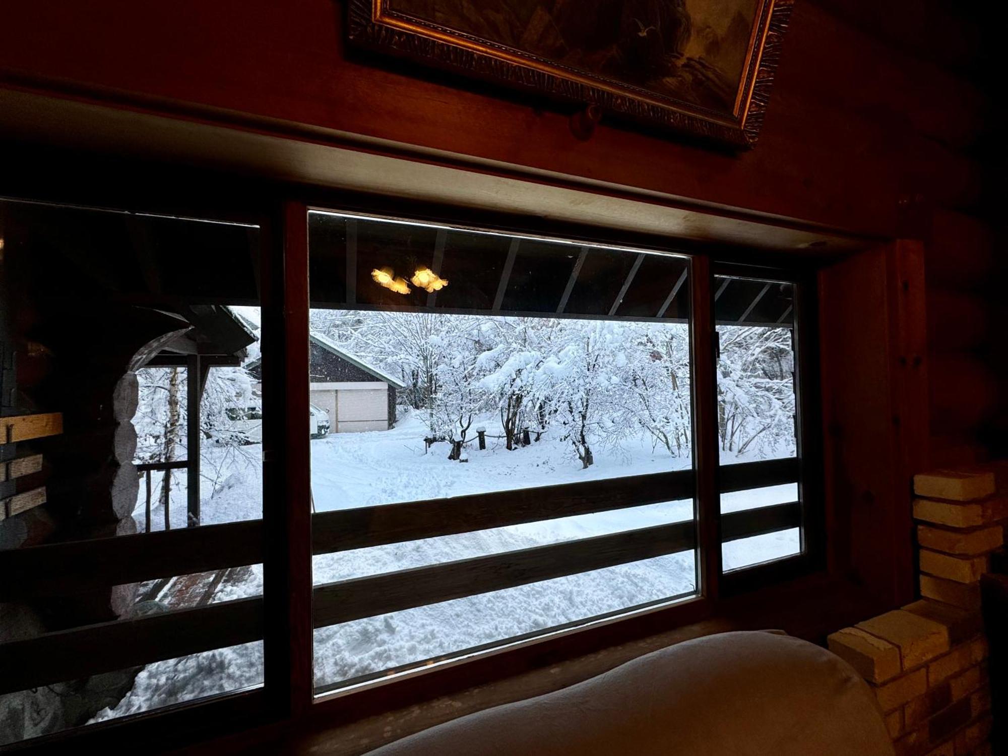 Hakuba Riverside Loghouse Екстер'єр фото